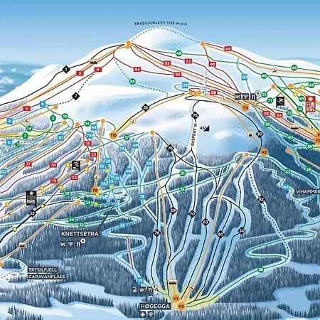 And Bike In'and Out - 2 Sov - 6 Sengpl Trysil